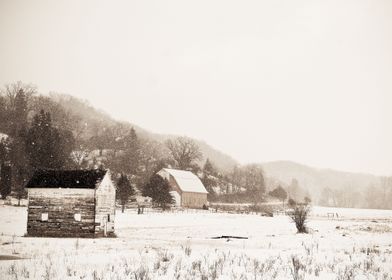Winter on Goose Creek - SW Wisconsin