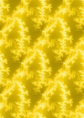 Fractal Yellow A fractal background in the color of yel ... 