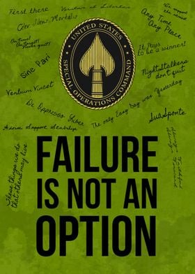 SOCOM Failure is not an option
