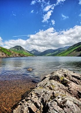 Wastwater in the Lake District National Park, Cumbria