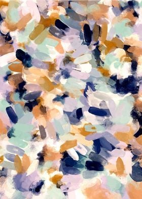 Lee Abstract is a hand painted acrylic modern abstract  ... 