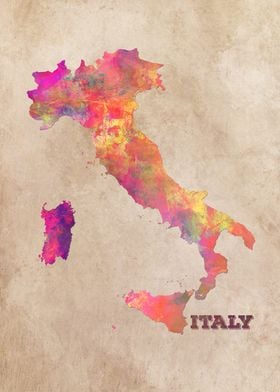 Italy map