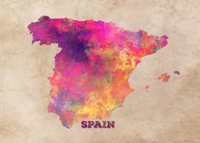 Spain map