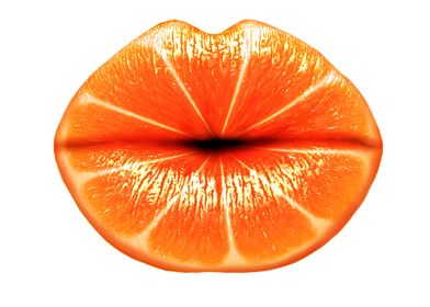 Orange Juicy Lips