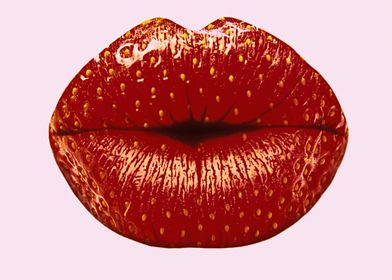 Juicy Strawberry Lips