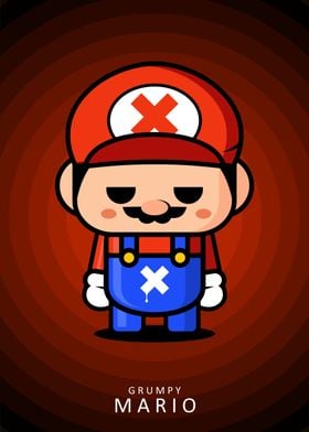 Grumpy Mario