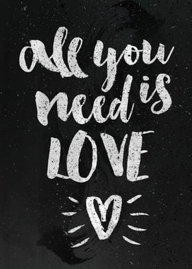 All you need is love