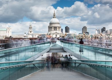 St Paul's Cathedral and Mi