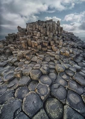 The world of hexagonal stones in northern Ireland