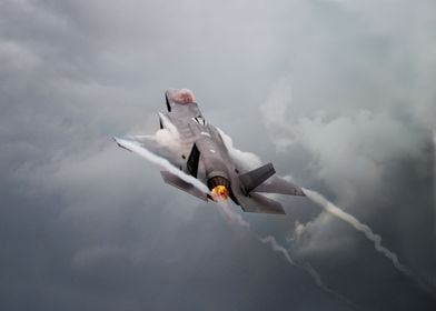 The USAF F35A Joint Strike Fighter 