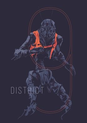 District 9 - movie poster