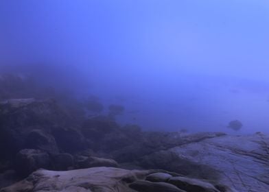 blue fog