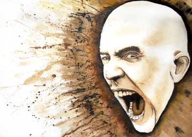 Portrait of the mighty Devin Townsend.