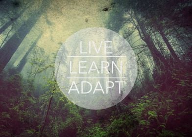 Live. Learn. Adapt.