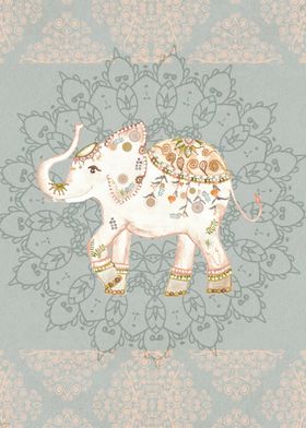 INDIAN SUMMER ELEPHANT by Monika Strigel