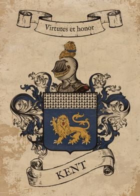 Kent Coat of Arms (England)