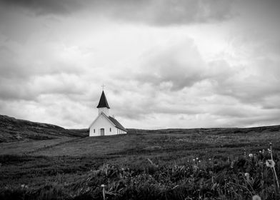 The church at Breidavik, Iceland.