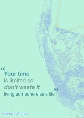 Steve Jobs inspiring quote