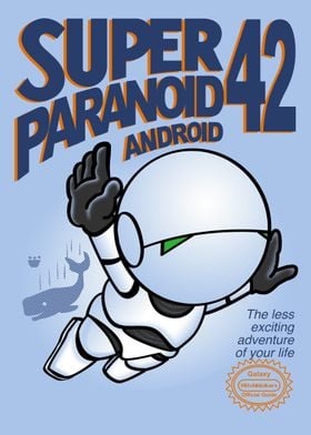 hitchhikers guide to the galaxy. Marvin the paranoyd an ... 