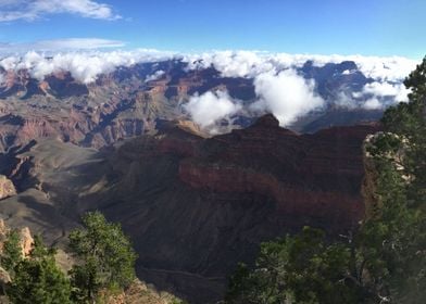 Grand Canyon from the South Rim late September 2016