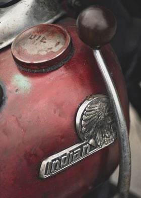 Vintage INDIAN motorcycle