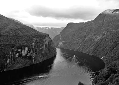 Boats in the Fjord