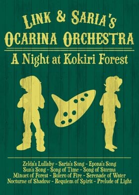 link and sharia's ocarina orchestra