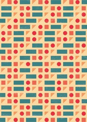 simple shape code - pattern