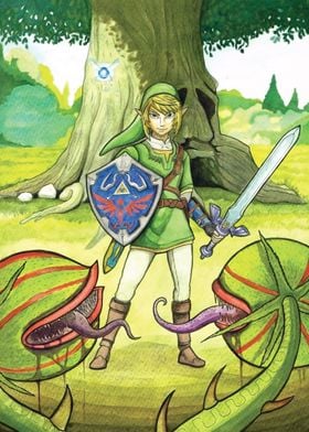 Link world Zelda ocarina of time