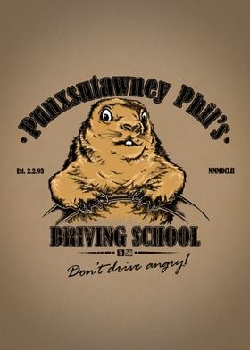 Punxsutawney Phil's Groundhog Day Driving School