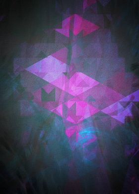 a pastel composition of abstract digital art, symbolisi ... 