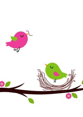 New in Designers Shop : hand-drawn Birds. New character ... 