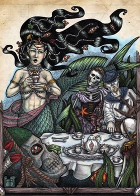 Don't go to the mermaid's tea, you will never leave...