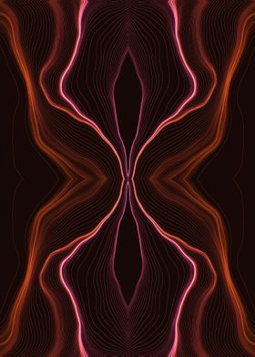 FLAME PINK LINE VIBES-Ed.© 2017 by Pia Schneider, ateli ... 