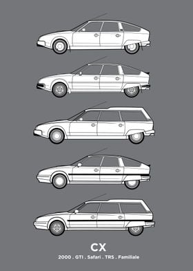 Part of my Classic Car Profiles collection, this design ... 