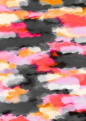 pink orange and black painting texture abstract backgro ... 