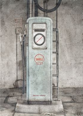 Vintage Gas Stop