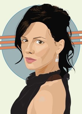 My portrait of Kate Beckinsale. She plays Selene in the ... 