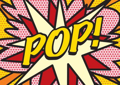 Comic book pop art inspired art that makes a great gift ... 