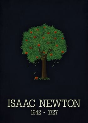 Isaac Newton poster