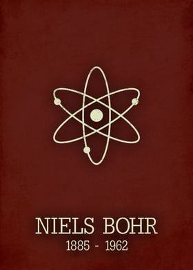 Niels Bohr poster