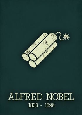 Alfred Nobel poster