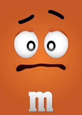 FacePlate M&M Orange