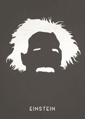 Legendary Mustaches - Albert Einstein