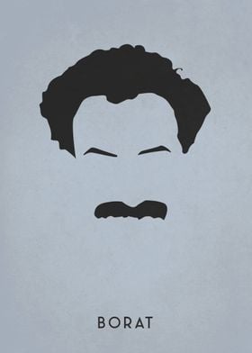 Legendary Mustaches - Borat Sagdiyev from the movie Bor ... 