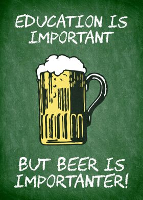 Beer is importanter!