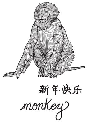Chinese Year of the Monkey