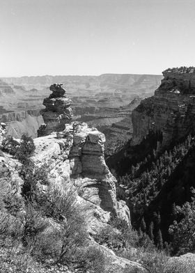 A Grand Canyon detail.