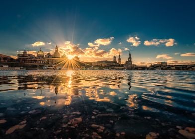 View of Dresden, Germany