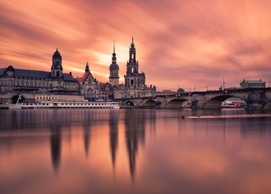 Dresden cityscape, Germany